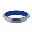 Tamis bleu 45cm -maille 4mm-terre gravier sec